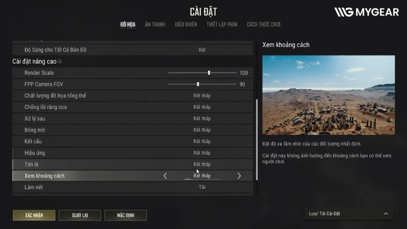 Cấu hình chơi PUBG PC đề nghị tối thiểu mới nhất 2026
