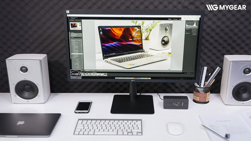 chinh mau man hinh may tinh chuan