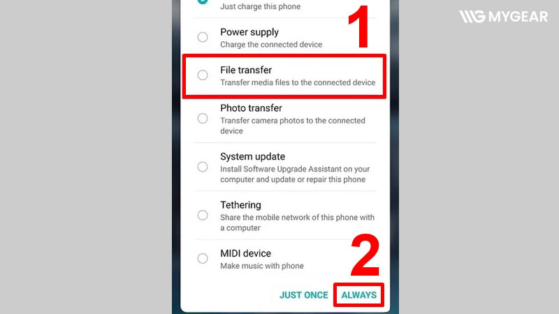 Vì sao máy tính không nhận điện thoại qua cổng usb? 11 Vì sao máy tính không nhận điện thoại qua cổng usb?