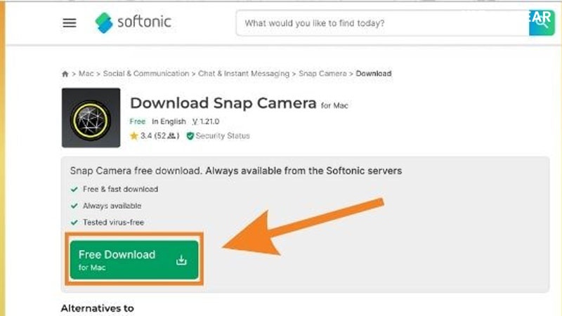 Snap Camera là gì? Hướng dẫn tải Snap Camera PC về máy tính 8 Snap Camera là gì? Hướng dẫn tải Snap Camera PC về máy tính