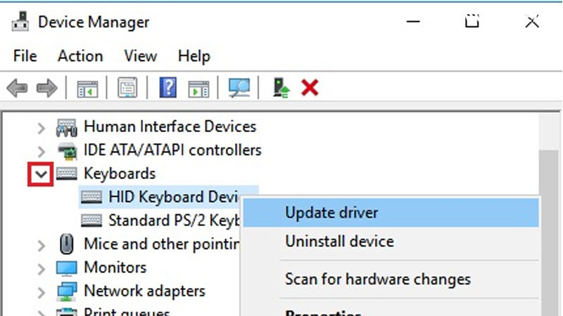 Nguyên nhân và cách sửa lỗi bàn phím PC không gõ được chữ 7 Nguyên nhân và cách sửa lỗi bàn phím PC không gõ được chữ