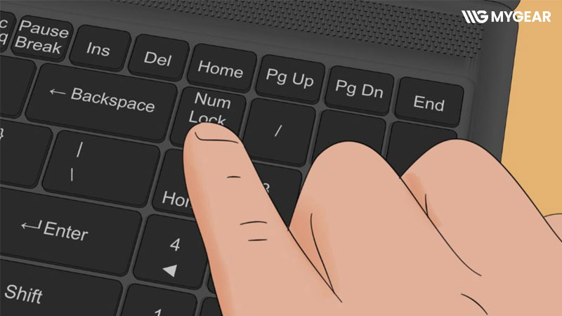 Nguyên nhân bàn phím laptop không gõ được số và cách xử lý
