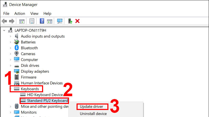 Hướng dẫn cách khắc phục lỗi bàn phím không gõ được số