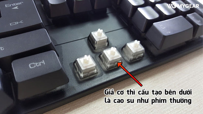 Bàn phím giả cơ là gì? Cấu tạo, ưu nhược điểm bàn phím giả cơ