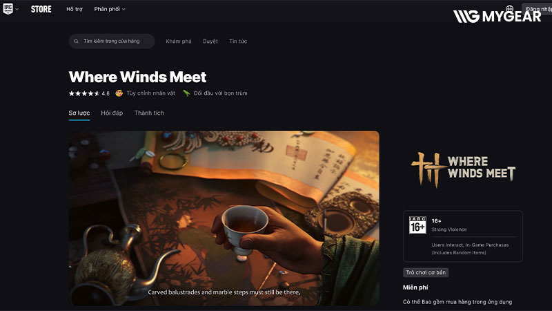 Cách tải Where Winds Meet trên PC, laptop chi tiết và mới nhất