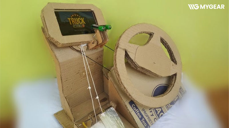 Hướng dẫn cách tự chế vô lăng chơi game đơn giản, dễ làm