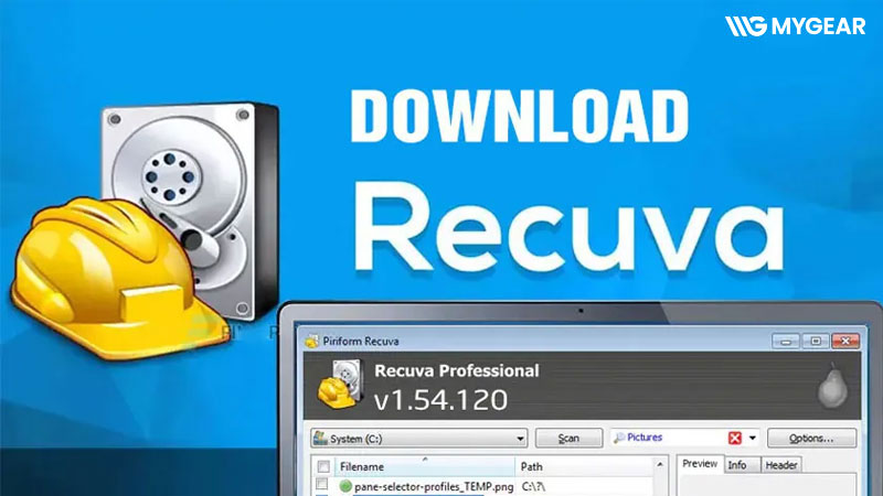 Hướng dẫn download và sử dụng phần mềm khôi phục dữ liệu Recuva 8 Hướng dẫn download và sử dụng phần mềm khôi phục dữ liệu Recuva