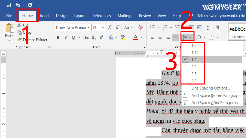 Hướng dẫn giãn dòng, chỉnh khoảng cách dòng trong Microsoft Word cực đơn giản