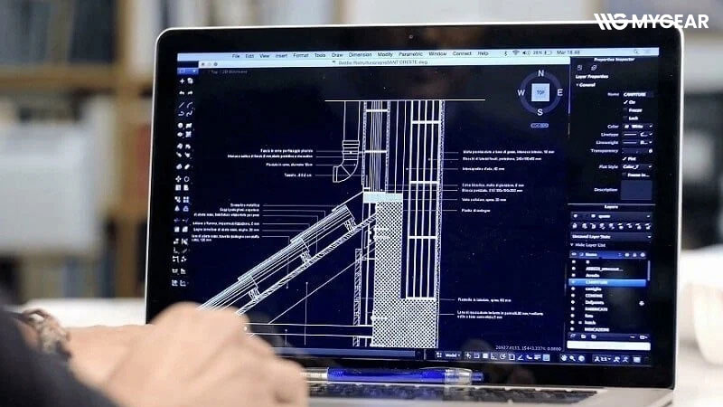 Tư vấn mua laptop vẽ autocad, thiết kế đồ họa chất lượng 2026